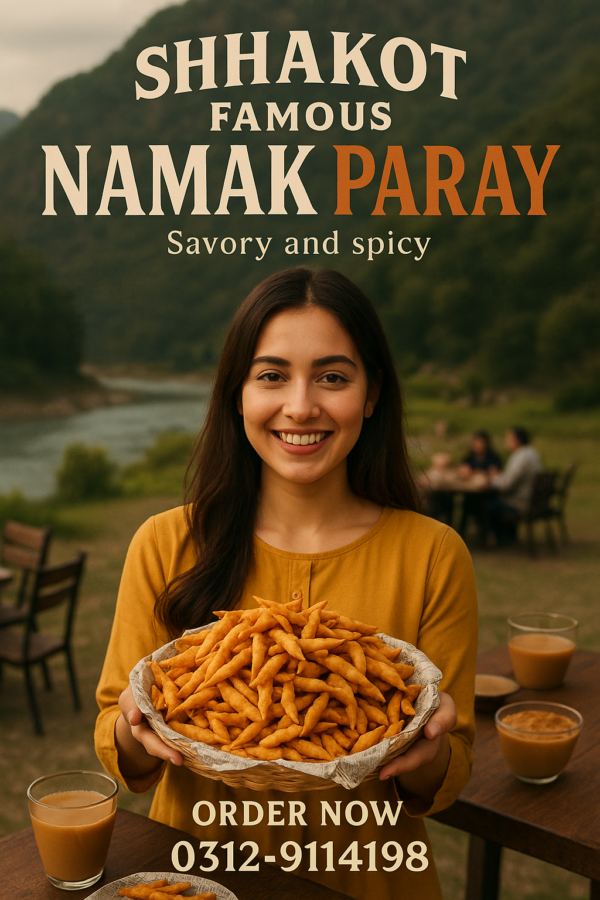Sakhakot Famous Chatpata Namak Para (1kg)